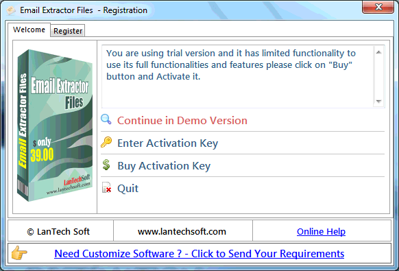 email extractor pro 6.6 3.2 free registration key